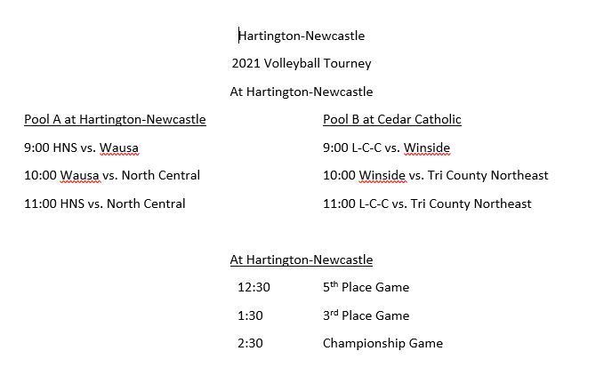 HNS Volleyball Tournament | HARTINGTON-NEWCASTLE PUBLIC SCHOOLS