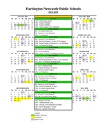 2019-2020 School Calendar