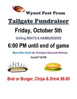 Wynot Post Prom Tailgate Fundraiser